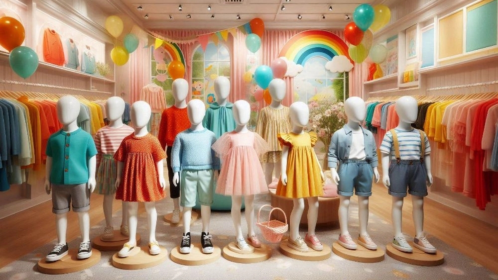 The best color of clothing for children