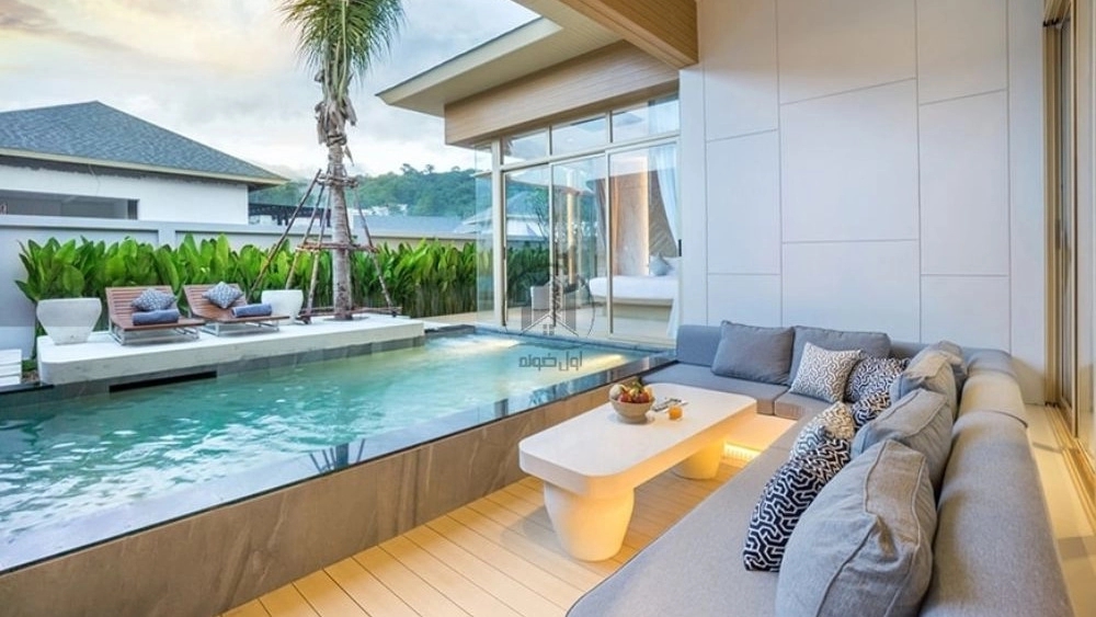 Design and construction of a pool in Karaj