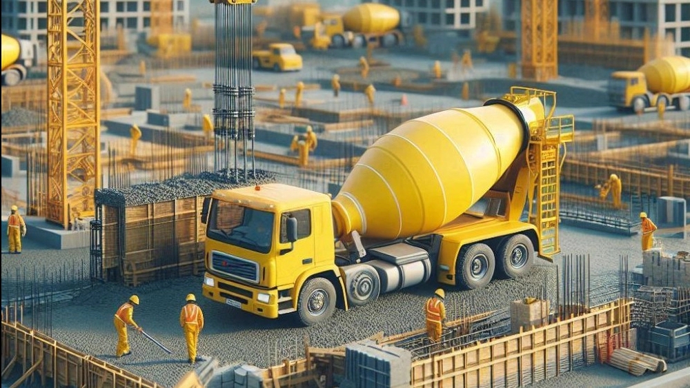 Concrete Mixer Truck in Tehran