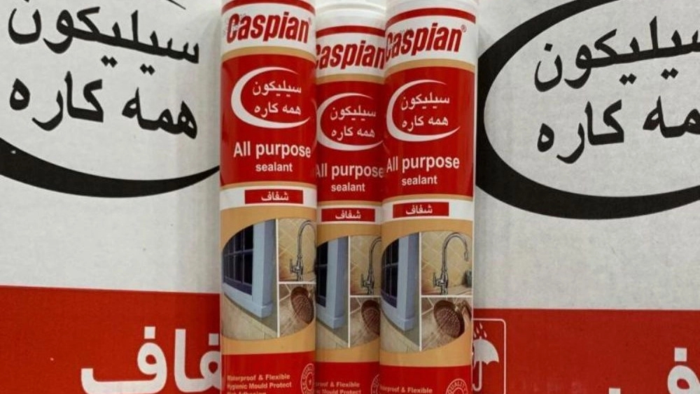 چسب سیلیکون کاسپین caspin