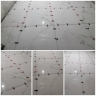 Abdullahi building facade, tile and stone work in Bukan