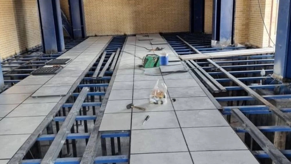 Buy and price of false aluminum floor in Tehran