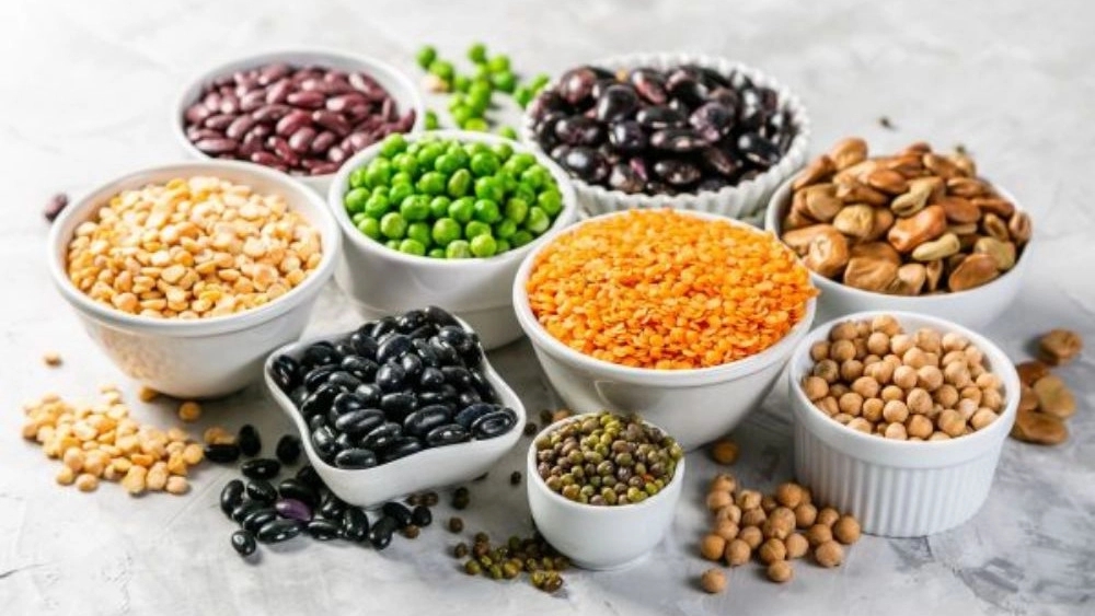 Sale of beans in Tehran