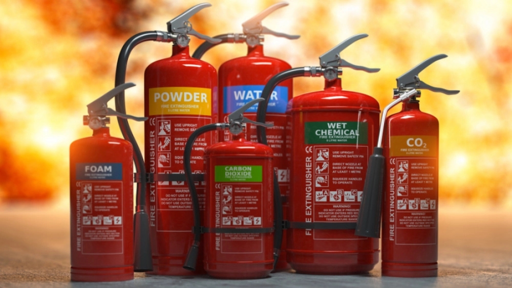 Azar flame, charging and selling fire extinguishers in Tabriz