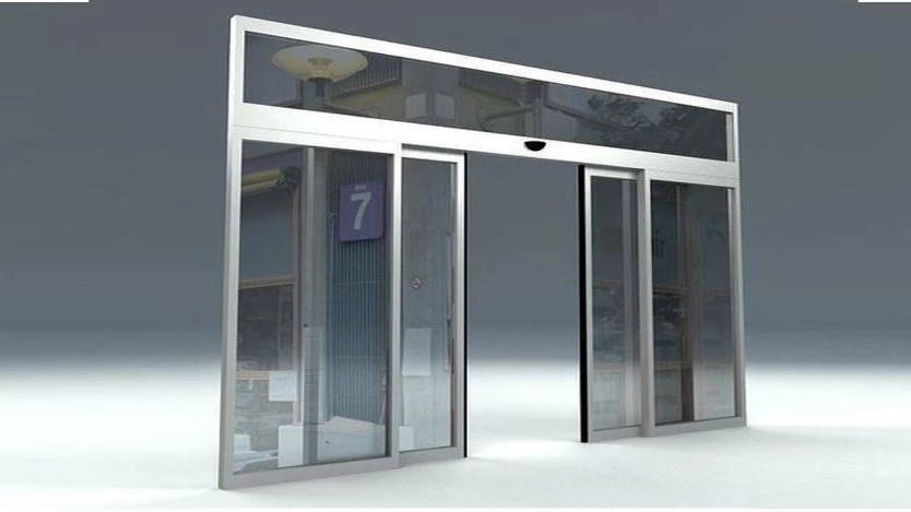Karma production, installation of automatic glass door sales in Tehran