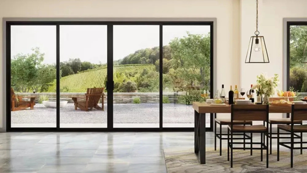 Glass door installer in Tehran