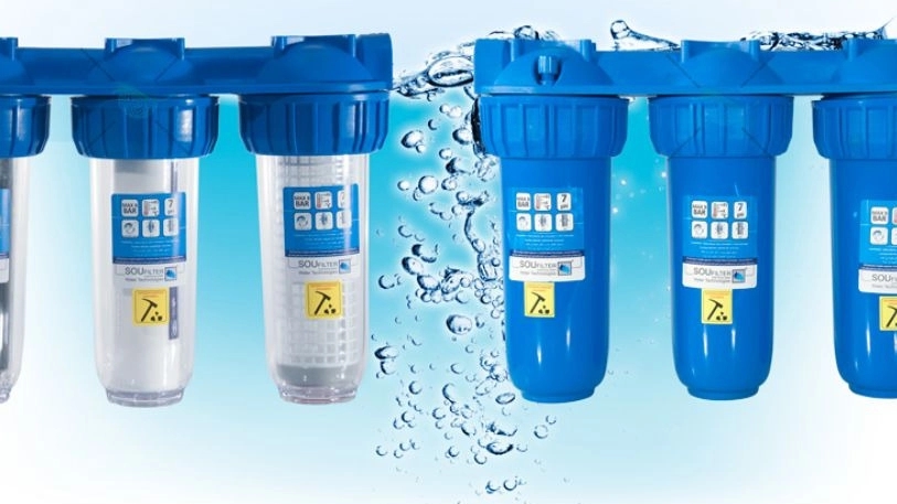 A variety of pre -purification of building water