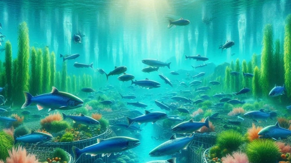 Salmon breeding in Mashhad