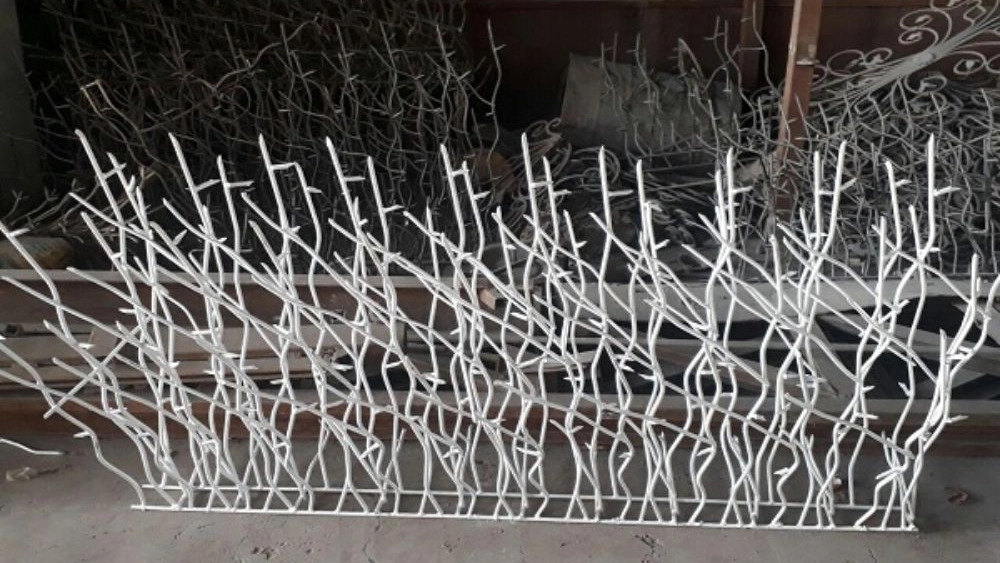 Construction of Deer Horn Shield at Sadeghzadeh Workshop