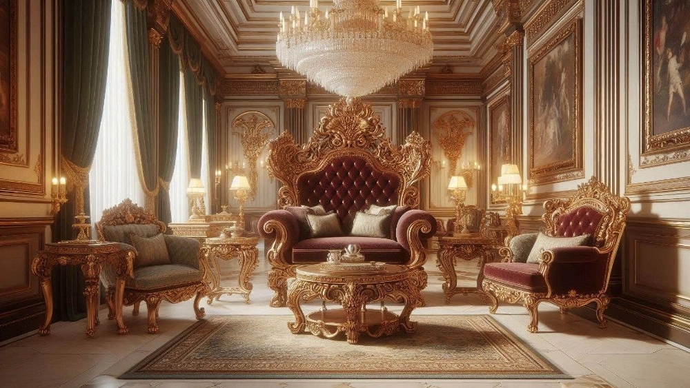 Production and sale of royal furniture in Tehran