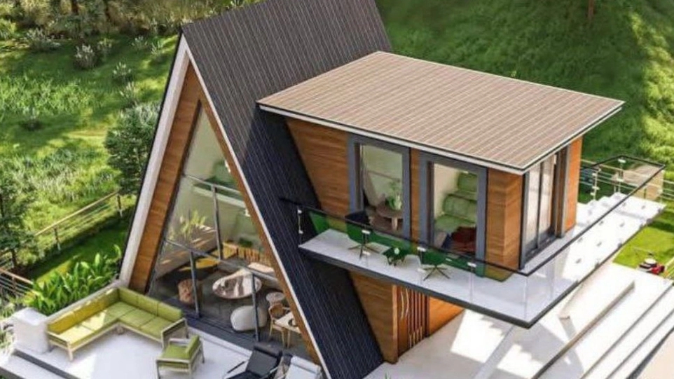 Construction of a Swiss hut in Behshahr Mazandaran
