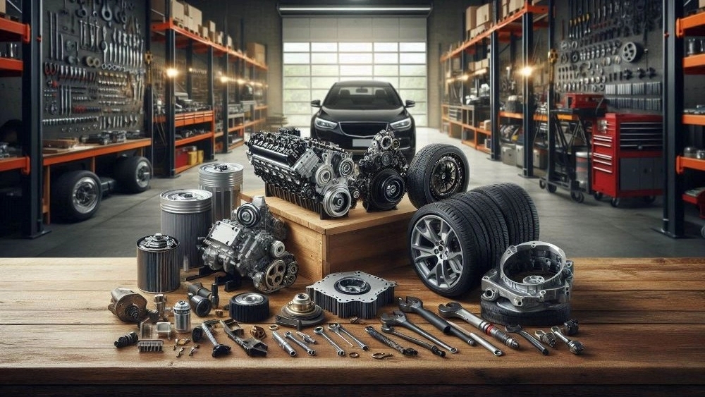 Sale of Chinese car parts in Karaj