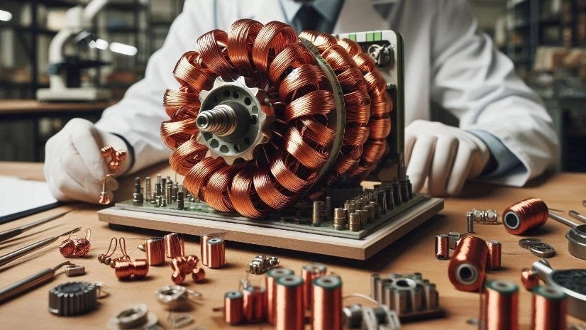 Electromotor coil service