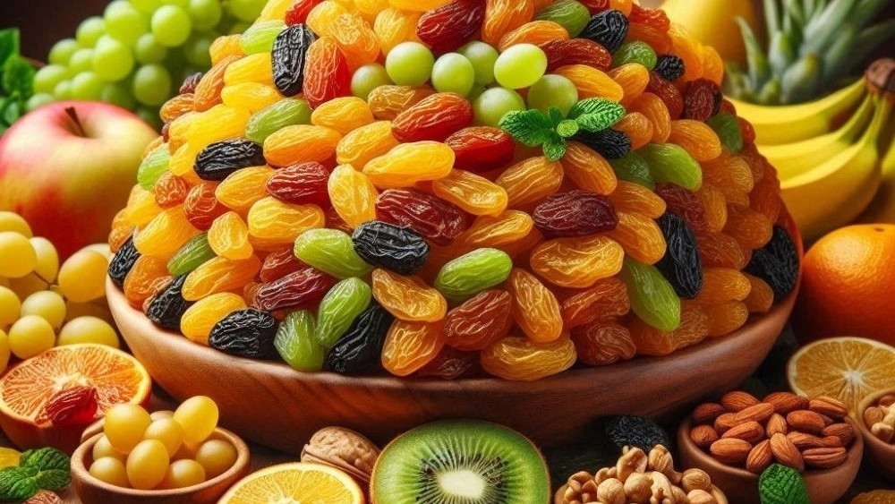 ویژگیهای کشمش بازرگانی ریموند
