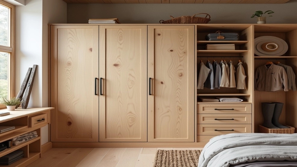 Important points in designing and manufacturing custom wooden wardrobe