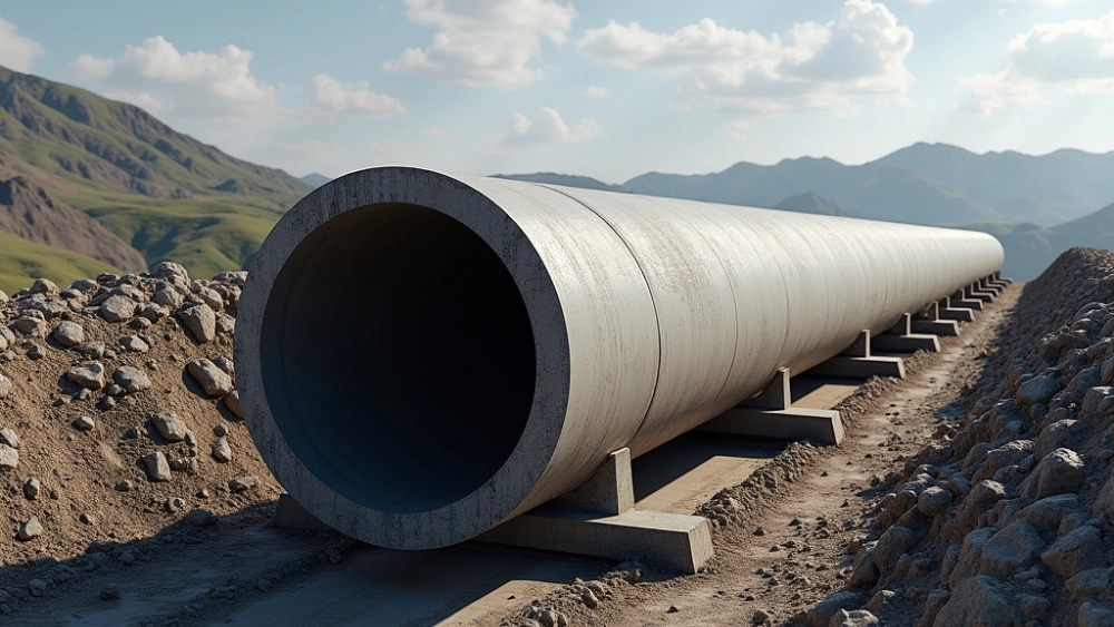 Concrete pump pipe