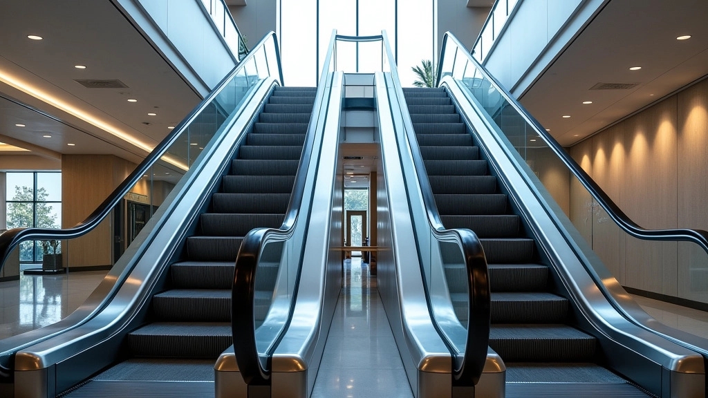 Design and installation of escalator in Kerman