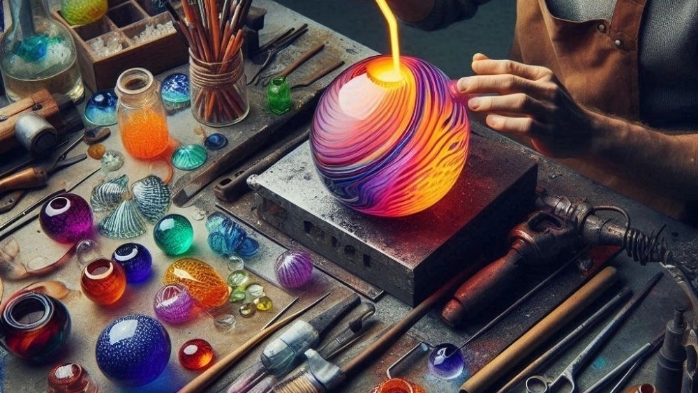 Reza Daqin Handheld Glass: Integration of Creativity in Making Glass Bubbles