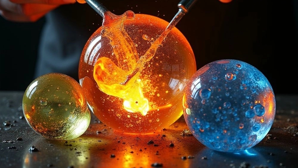 نکاتی برای نگهداری از مجسمه و حباب‌های شیشه‌ای ساخته شده با حرارت مستقیم