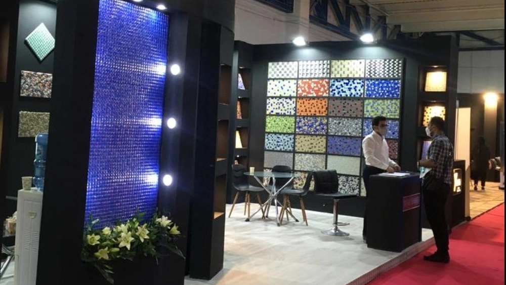Isfahan's Royal Granite presence at the country's ceramic industry exhibition