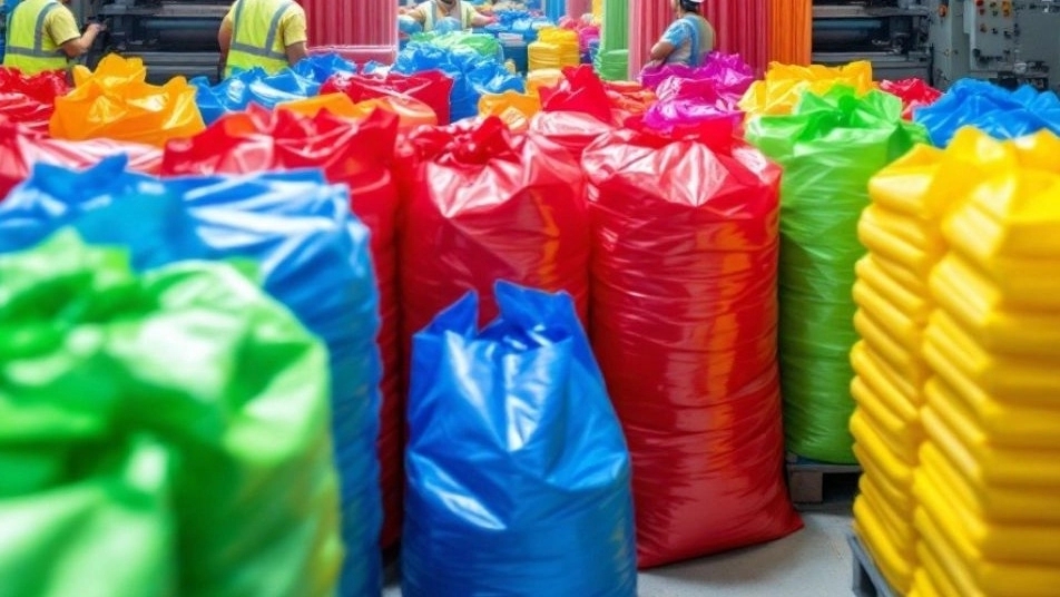 Nylon and Nylex production process at Atlas Zagros Factory in Boroujerd