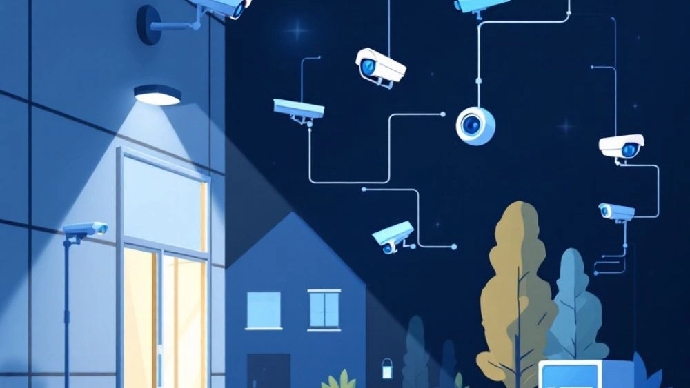 The Benefits of Installing CCTV and Automatic Door for Advanced Building Security Management