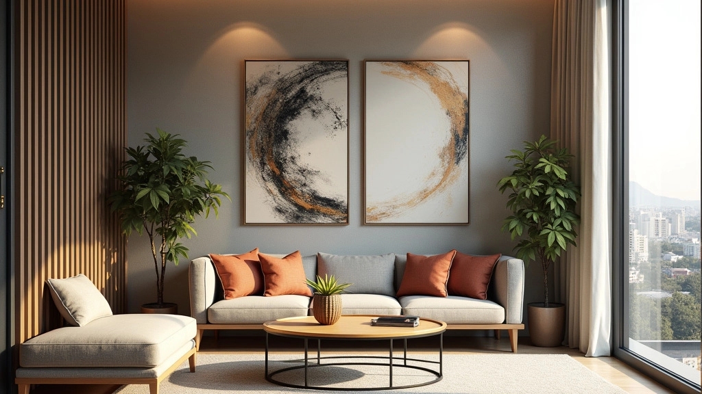 Modern interior decoration of apartment renovation in Tehran