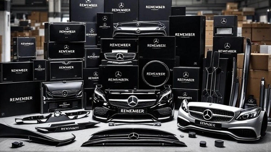 Benz body and decorations in Hamadan