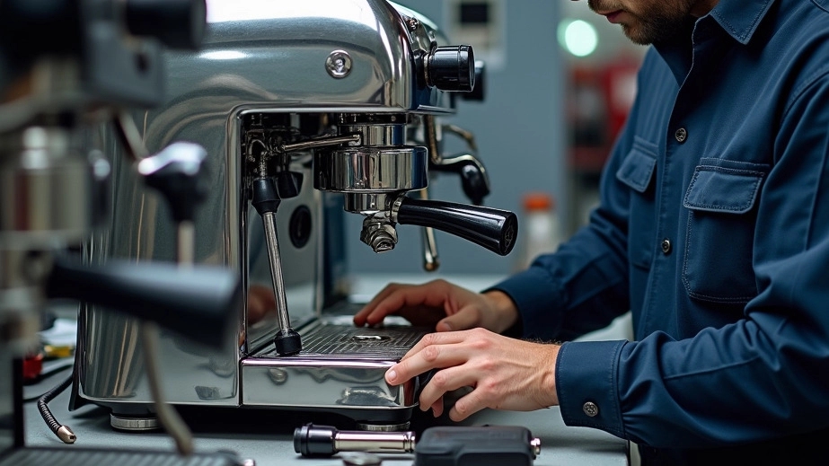 Specialized repair services of espresso maker and industrial and home coffee machines in Rasht