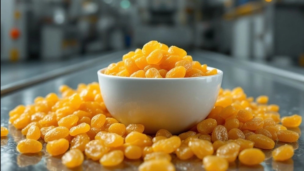Export of grade golden raisins