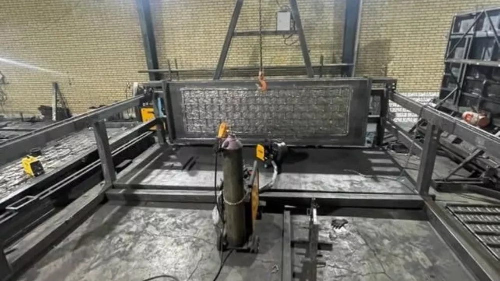 Production of concrete mold