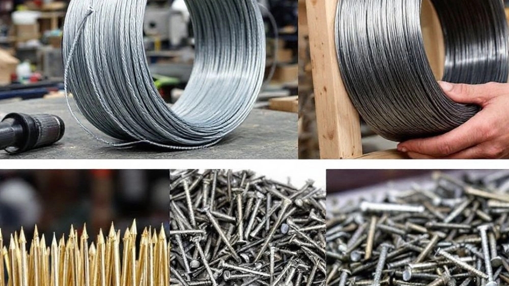 Production of wires and nails in Tabriz