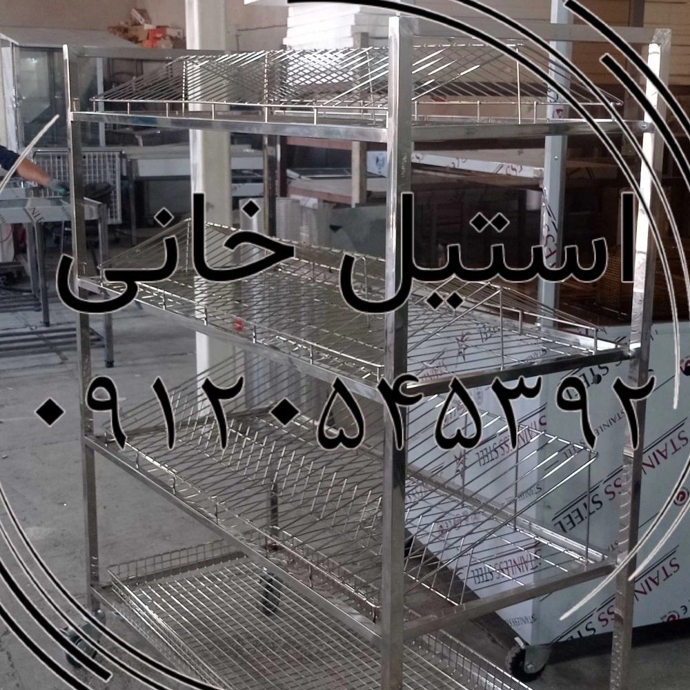 Stainless steel and perfect drainage for the highest level of hygiene