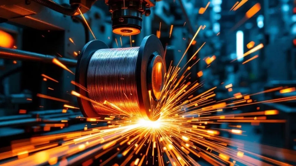 The process of manufacturing industrial wire in Mashhad