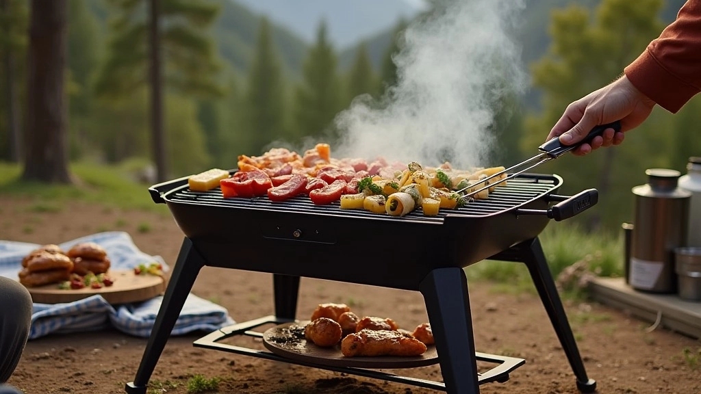The Benefits of using Percy's edged barbecue in camping and outdoor cooking