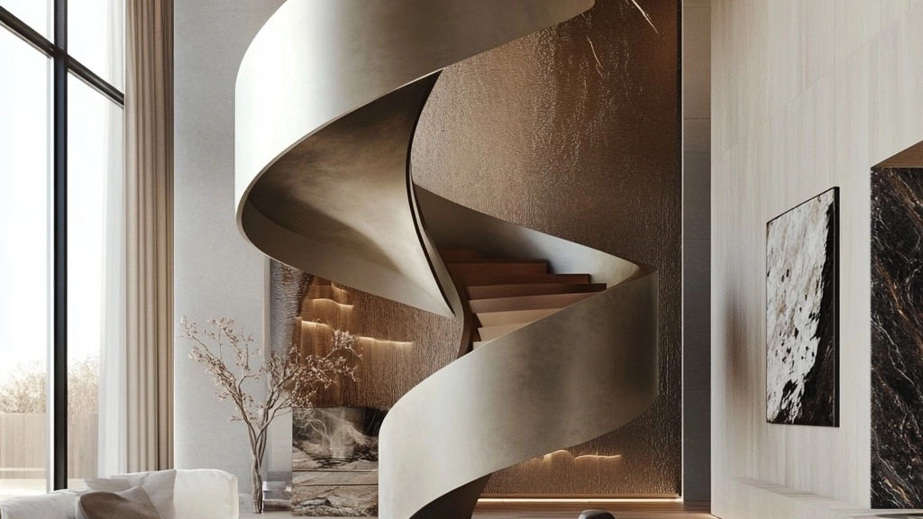 The Role of Specialized Carpenter in Designing and Construction of Modern Round Stairs