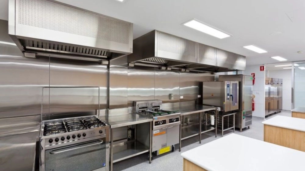 Abbasi Industrial Kitchen Equipment, Hood Industrial Gas Cooker Production in Tehran