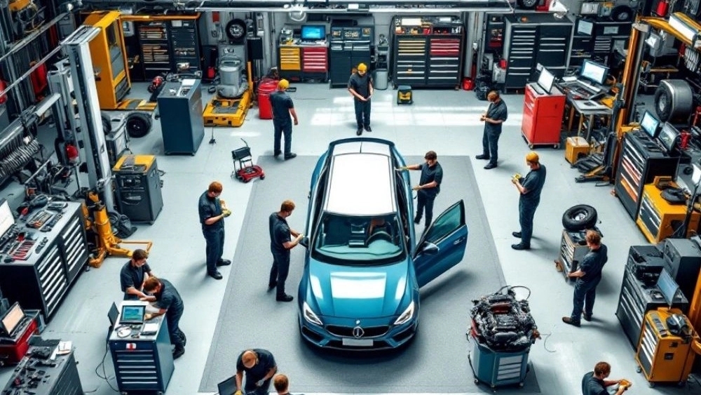 Buy Automotive Repair Equipment in Mashhad from a reputable manufacturer; Samen Automotive Industry