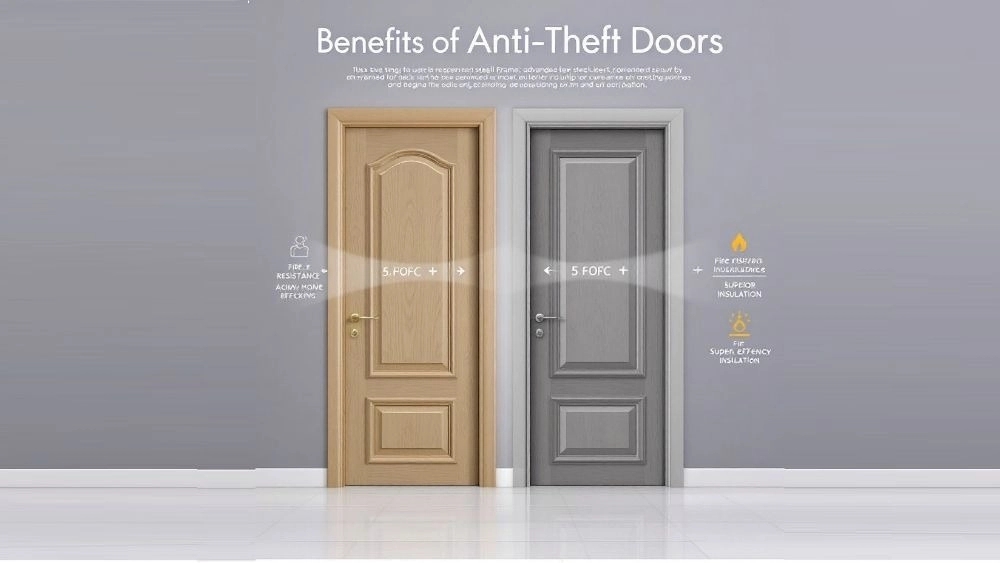 Benefits of using anti -theft door in homes and places