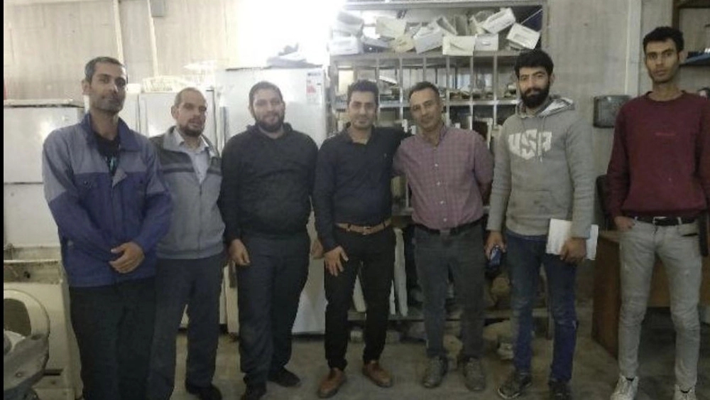 عکس پایان دوره در اصفهان