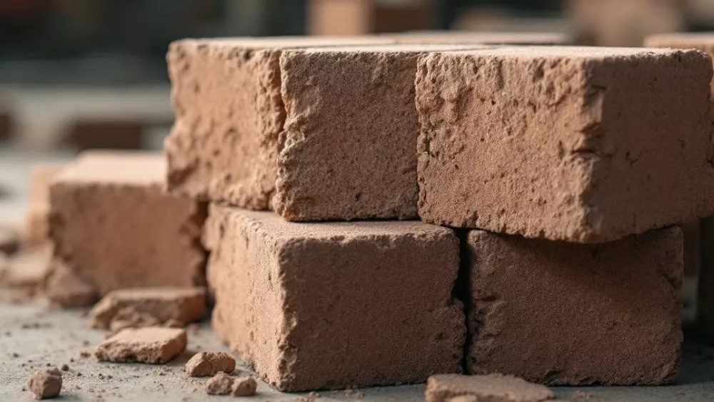 Industrial refractory brick