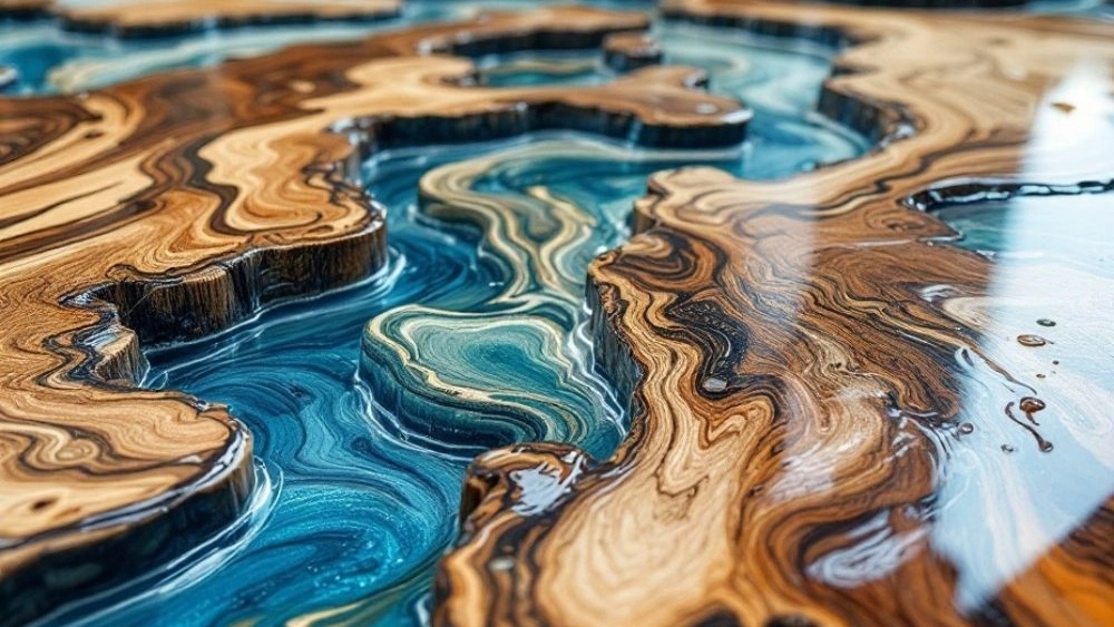 Resin and epoxy; Advanced materials for designing 3D flooring and wooden surfaces