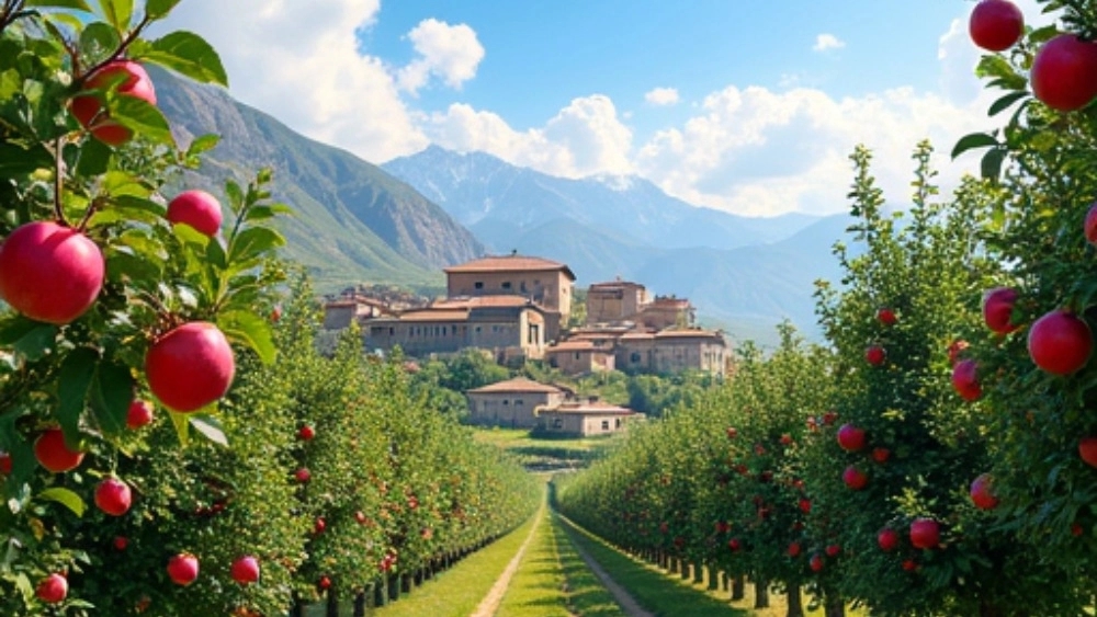 Wholesale and export of apple in Urmia
