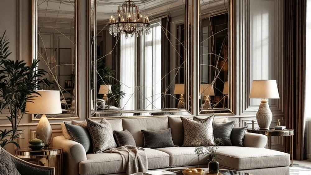Why is custom mirroring the best choice for reception decoration?