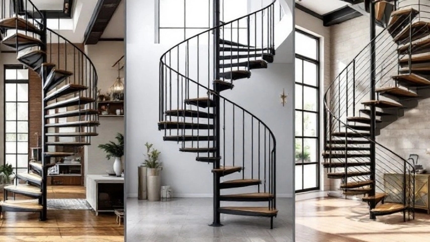 Introducing Types of Metal duplex Stairs: From Design to Performance in Ayyahvand Manufacturing in Nematabad, Tehran