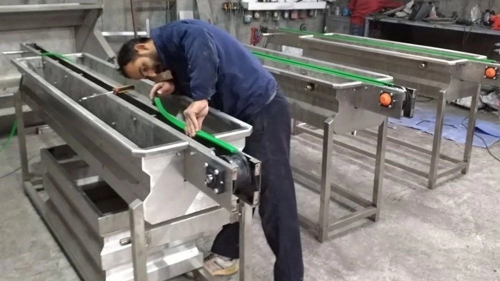 Manufacture of salty glass and shorts of stainless steel in Mashhad