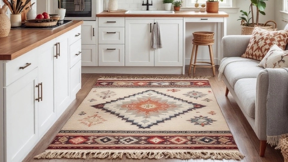 How to choose the right carpet and carpet for the kitchen or reception?