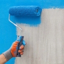 Painting of Abolfazl Building, Painting with Oily Acrylic Plastic and Epoxy Pool in Tehran