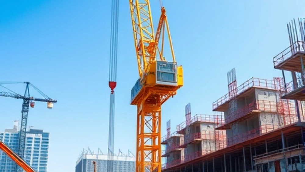 Hydraulic crane repair in Tehran.