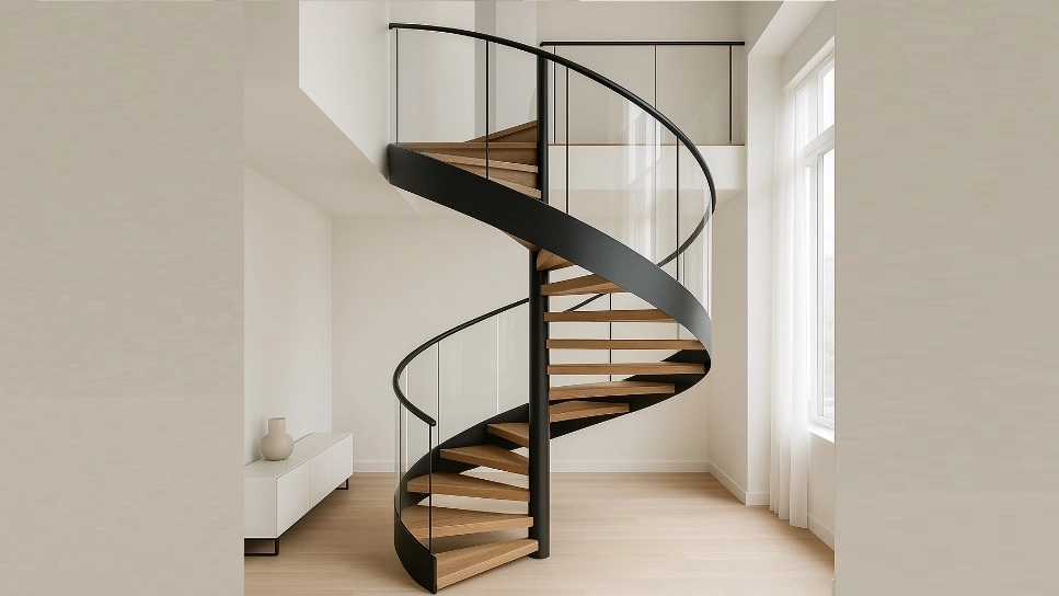 Stylish and modern duplex staircase: Selection guide based on your space from Alborz Step